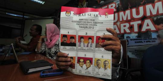 Survei JSI: Pilgub dua putaran milik Foke dan Jokowi