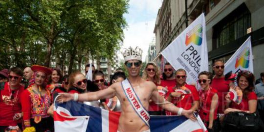 London gelar parade gay sedunia