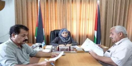 Gadis Palestina 15 tahun jadi wali kota termuda sejagat