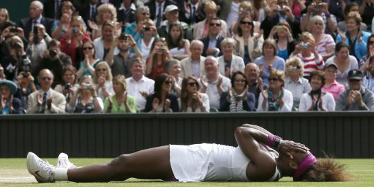 Serena Williams juara tenis wanita Wimbledon