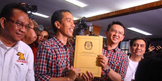 Hasil sementara: Jokowi pimpin perolehan suara