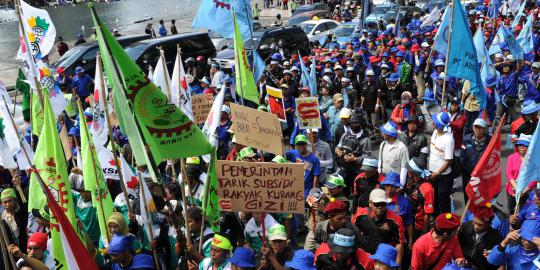 Besok, ribuan buruh geruduk Jakarta