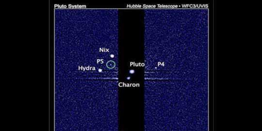 Bulan kelima Pluto berhasil ditemukan