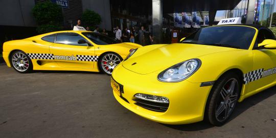 Taksi Ferrari, hanya untuk syuting film