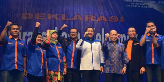 Anas Urbaningrum hadiri deklarasi kewirausahaan