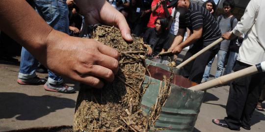 Polresta Bekasi Kota musnahkan barbuk narkoba dan miras