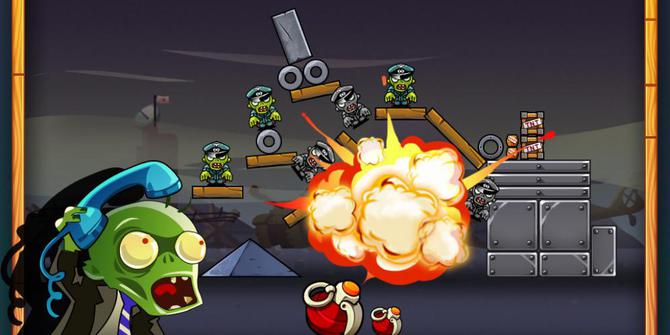 Lupakan Angry Birds, kini saatnya bermain Bomb the Zombies 