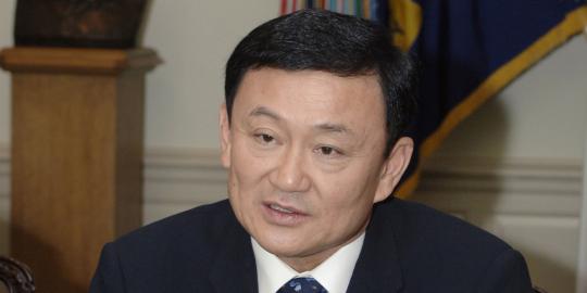 Meski buron, Thaksin hadir dalam acara diskusi di Jakarta