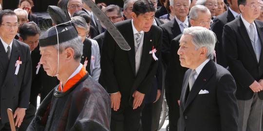 Kaisar Akihito peringati 100 tahun wafatnya Kaisar Meiji