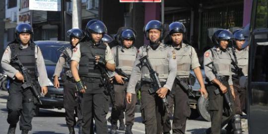 Polisi gerebek kampung narkoba di Medan