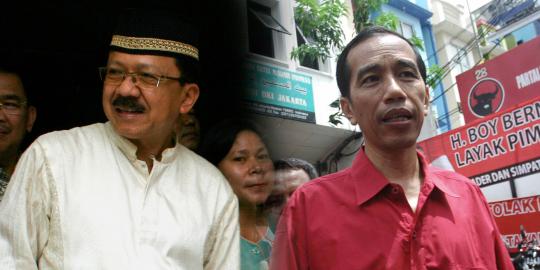 Real count, Jokowi dan Foke selisih 8,55 persen suara