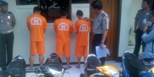 47 Kali curi motor, residivis dibekuk polisi