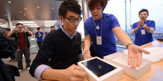 Laba Apple di bawah target