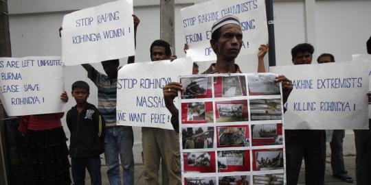 MUI: 6.000 Muslim Rohingya di Myanmar dibunuh