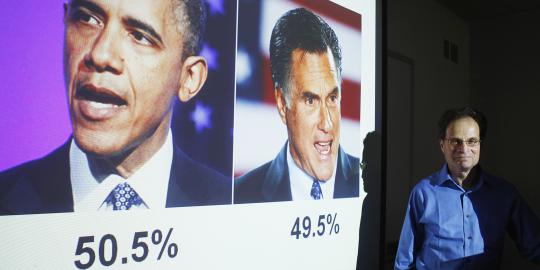 Ramalan hasil pemilu AS menurut profesor matematika