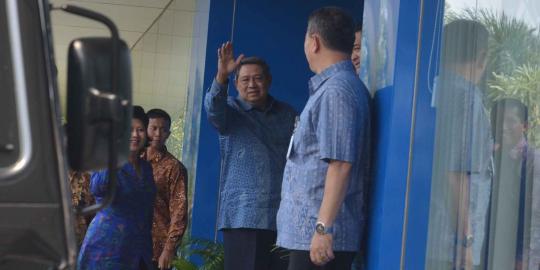 SBY beri pembekalan kader Demokrat di Cikeas