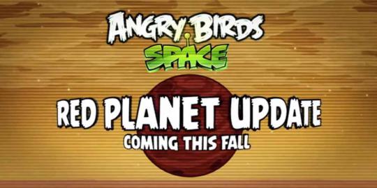 Angry Birds Space: Red Planet dirilis September ini?