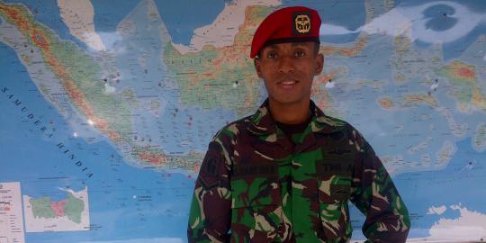 Serda Nicolas naik pangkat jadi Sertu 