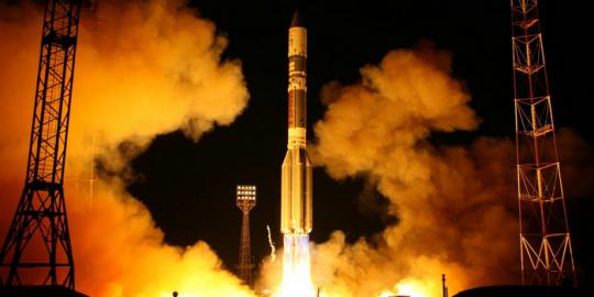 Satelit Telkom buatan Rusia gagal mengorbit