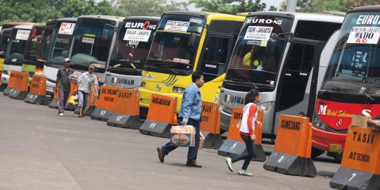 Jumlah pemudik di Terminal Pulogadung diprediksi turun