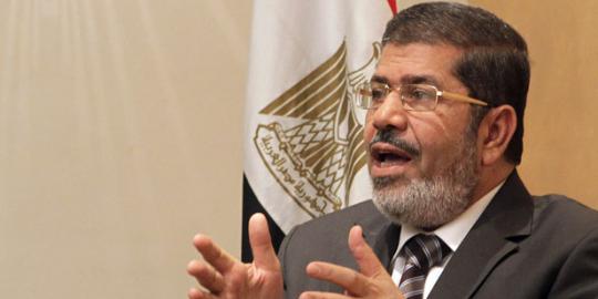 Perbatasan diserang, Mursi copot sejumlah petinggi militer Mesir