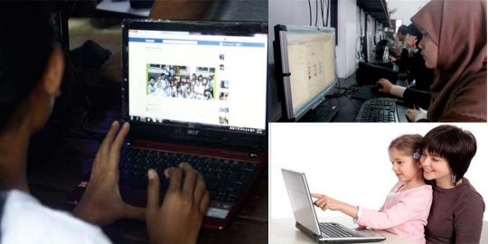 Penduduk Indonesia lebih aktif di dunia maya