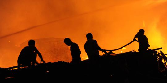 Api di Polres Serang padam, 4 tahanan diungsikan