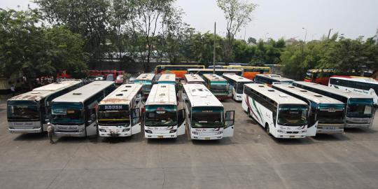 9.163 Pemudik telah diberangkatkan dari terminal Lebak Bulus