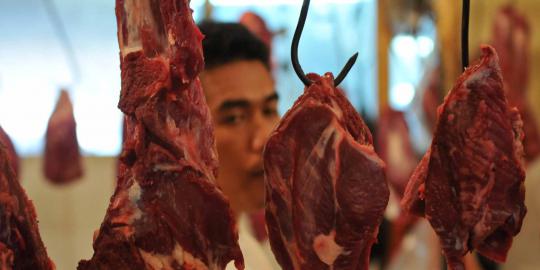 Pedagang tetap naikkan harga daging usai Lebaran  merdeka.com