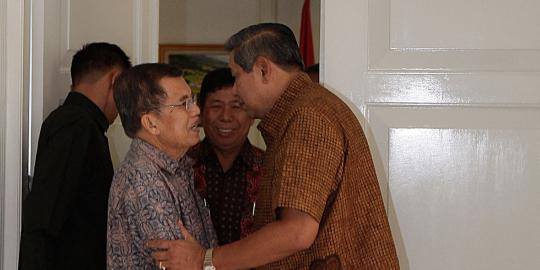 JK sambangi SBY di kantor Presiden