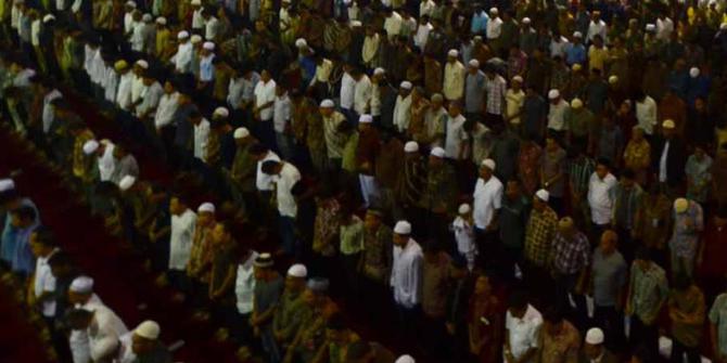 Sekitar 5 Ribu jemaah Tarekat Naqsabandiyah Lebaran hari 