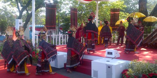 Gordang Sambilan dan Tari Tor Tor hadir di Istana