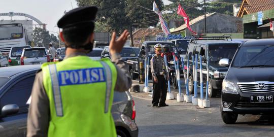 Sistem contra flow berlaku, Indramayu macet 4 kilometer