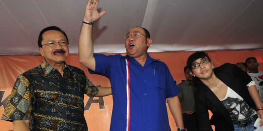 Sambangi Foke, Nara matangkan visi dan misi
