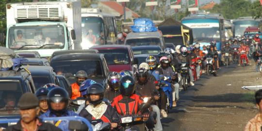 Strategi pemudik hindari macet, berangkat habis salat Ied