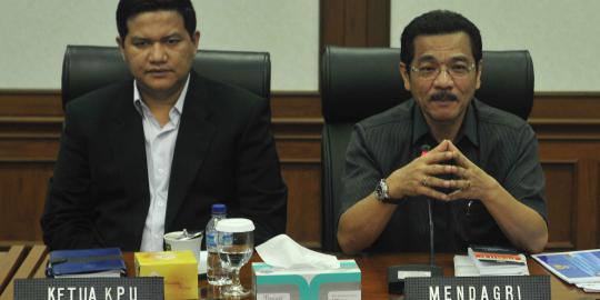 KPU dan Mendagri bahas kesiapan Pilpres 2014