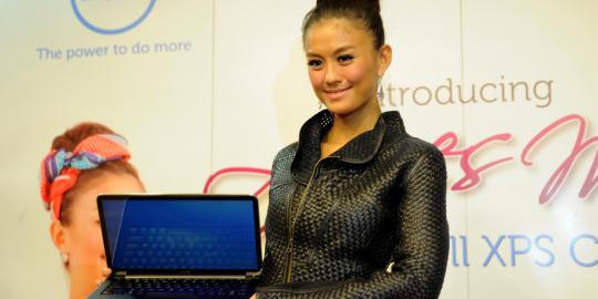 Agnes Monica jadi bintang Dell XPS