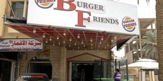 Warga Baghdad demam burger tiruan