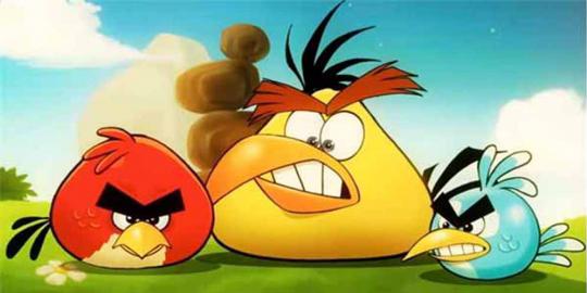 Karakter seks seseorang dalam ilustrasi Angry Birds