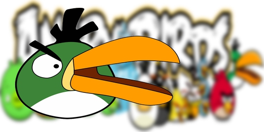 karakter seks seseorang dalam ilustrasi angry birds
