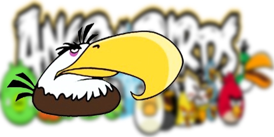 karakter seks seseorang dalam ilustrasi angry birds