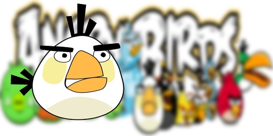 karakter seks seseorang dalam ilustrasi angry birds