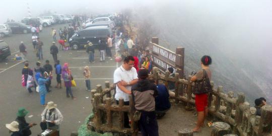 Waspadai gas beracun Gunung Tangkuban Parahu