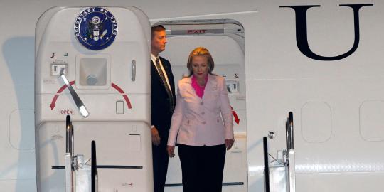 Hillary Clinton, 34 kali keliling bumi