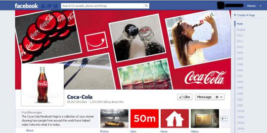 Facebooknya tembus 50 juta likes, Coca-Cola janjikan hadiah