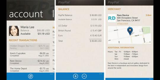 Pengguna Windows Phone belanja lebih mudah dengan PayPal