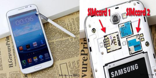 Galaxy Note II dual-SIMcard muncul di China