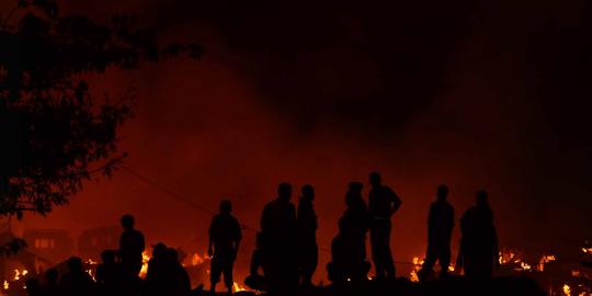 Gara-gara puntung rokok, jembatan cinta Pulau Tidung terbakar
