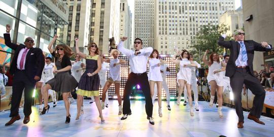 Gangnam Style, menggoyang acara NBC Today 