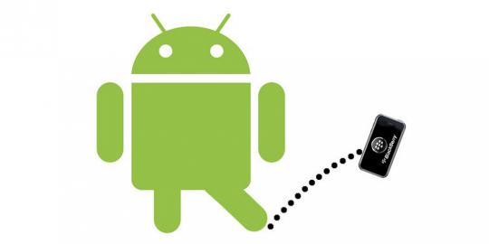 Android singkirkan BlackBerry di Indonesia